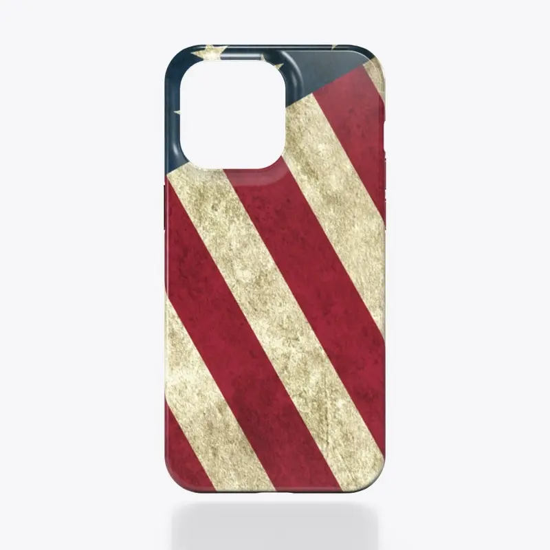 USA vintage flag iphone case