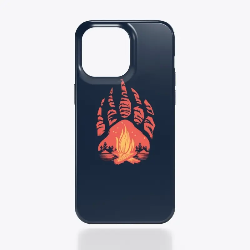 Campfire i-phone case